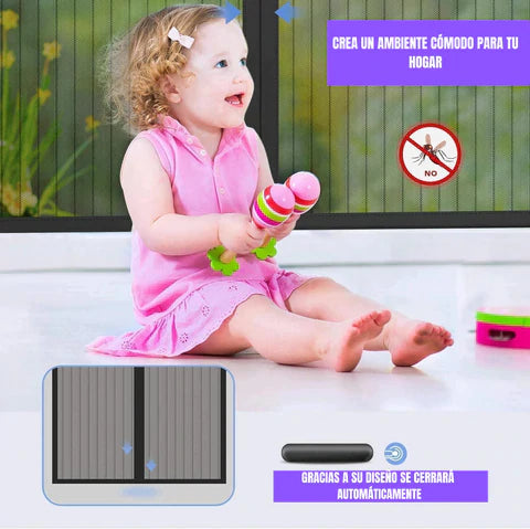 Magnetic Ultra - Mosquitera magnética para puerta